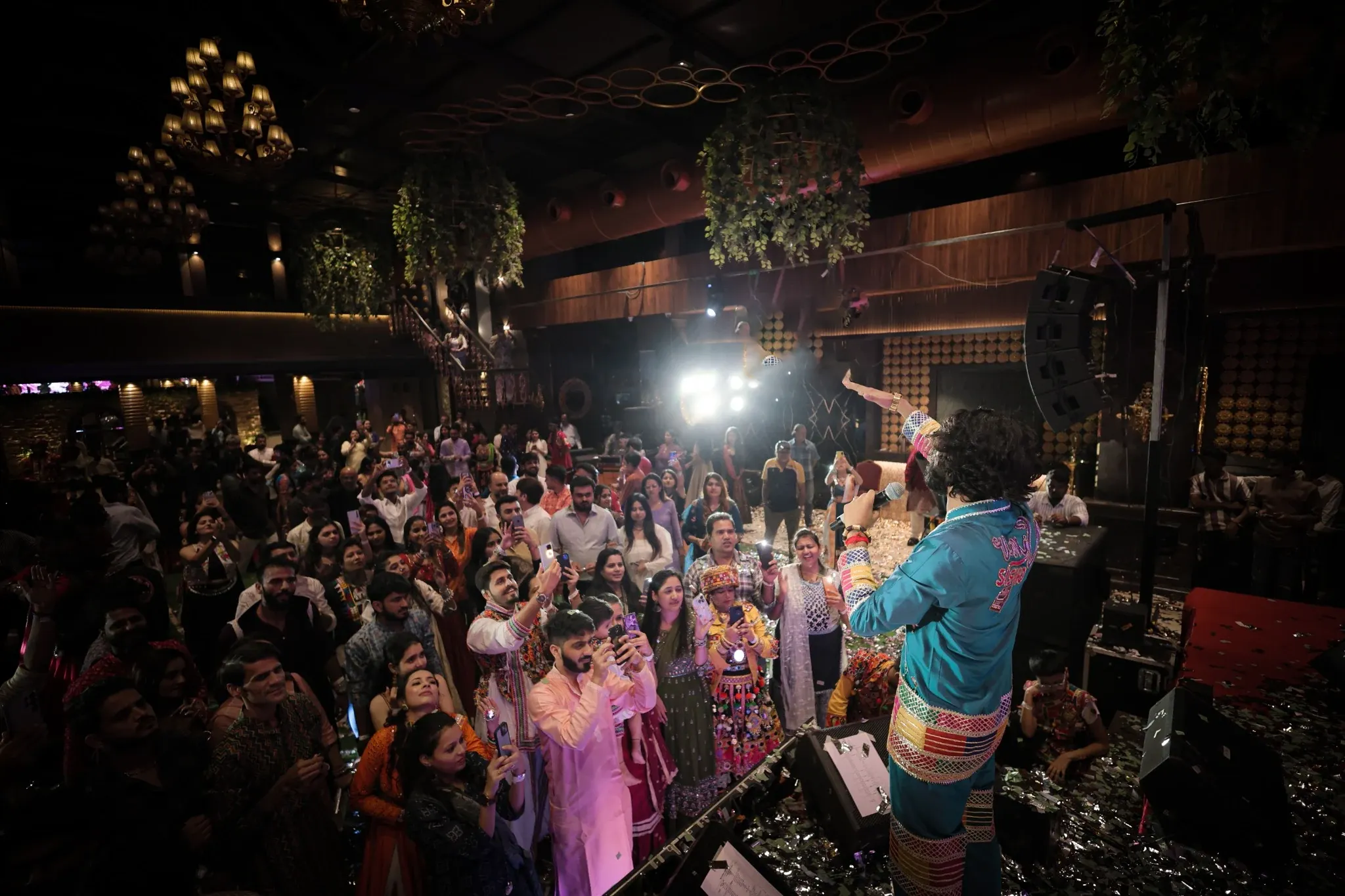 Nirav Barot connecting with a live audience